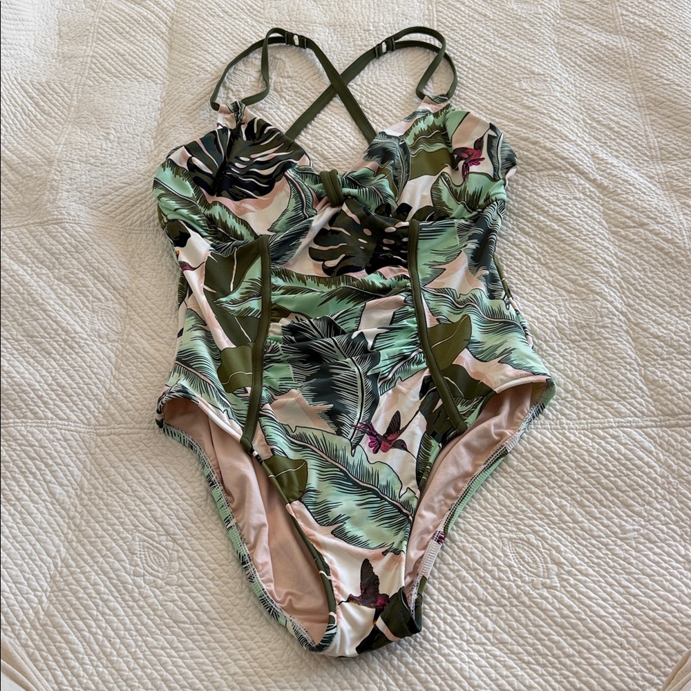 Seafolly Monstera Leaf One Piece Swimsuit